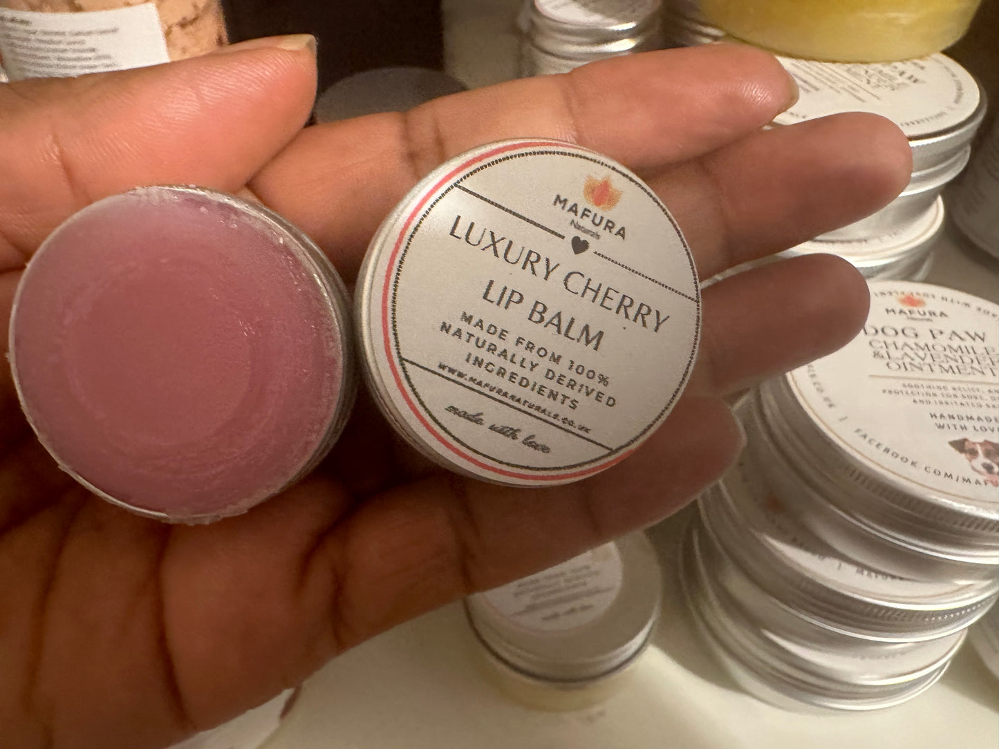 Luxury Cherry Lip Balm ( Perfect Care For All Ages)