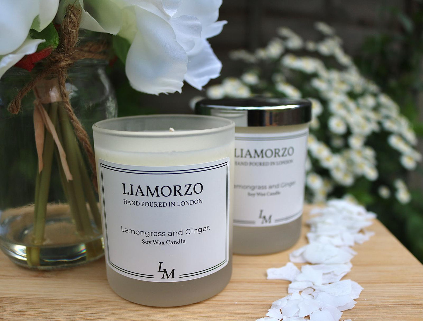 Exotic Zest: Lemongrass & Ginger Soy Candle