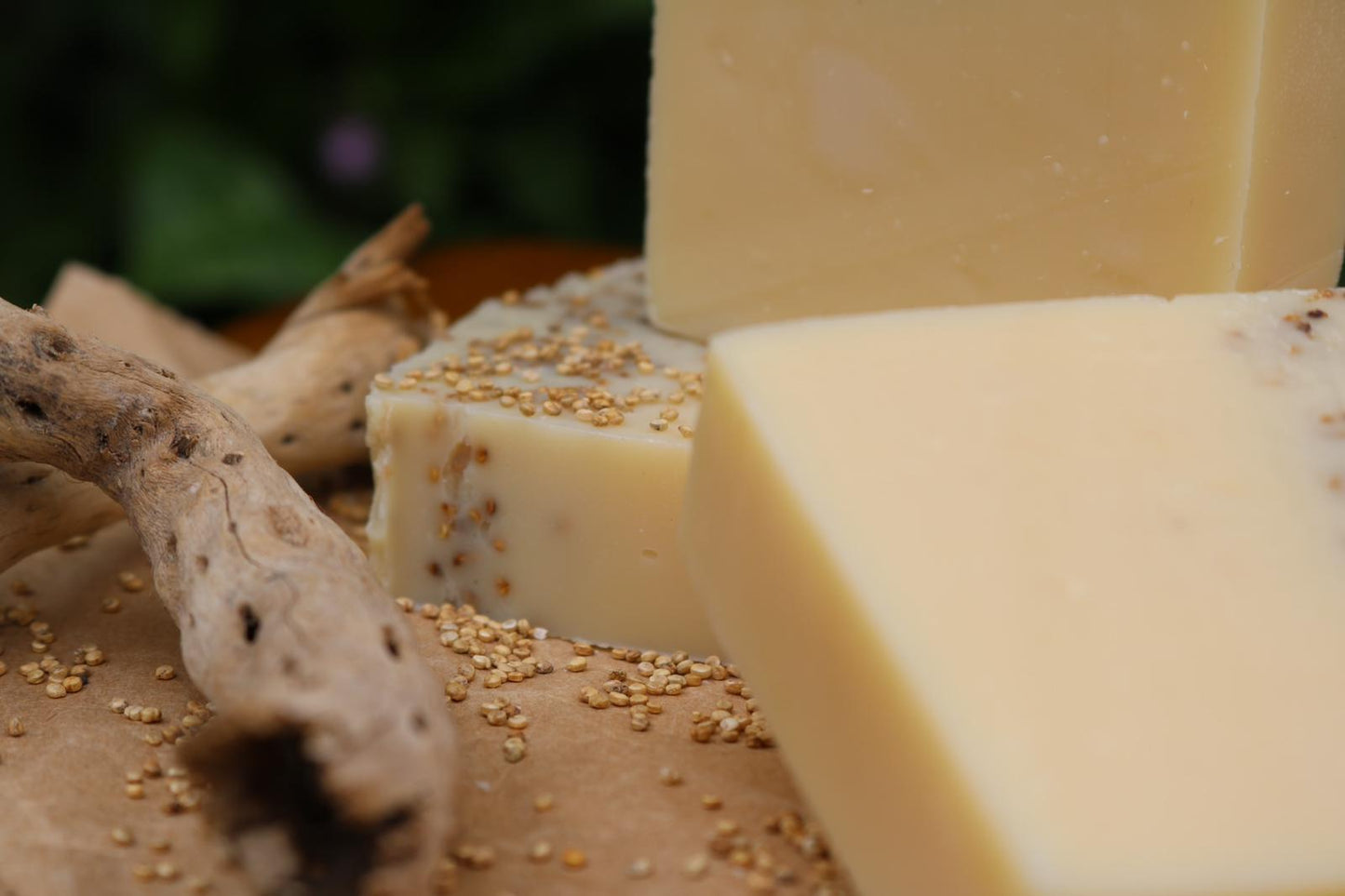 Sweet Orange and Rose Geranium Handmade Vegan Soap