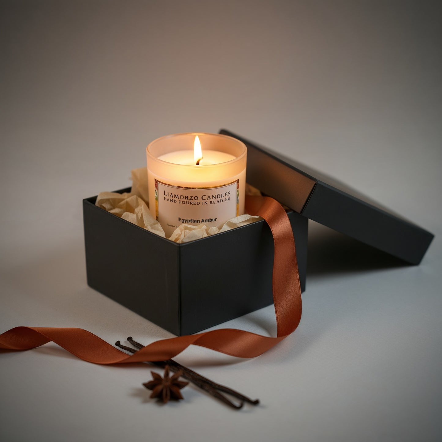 Egyptian Amber Luxe Soy Candle | Mafura Naturals